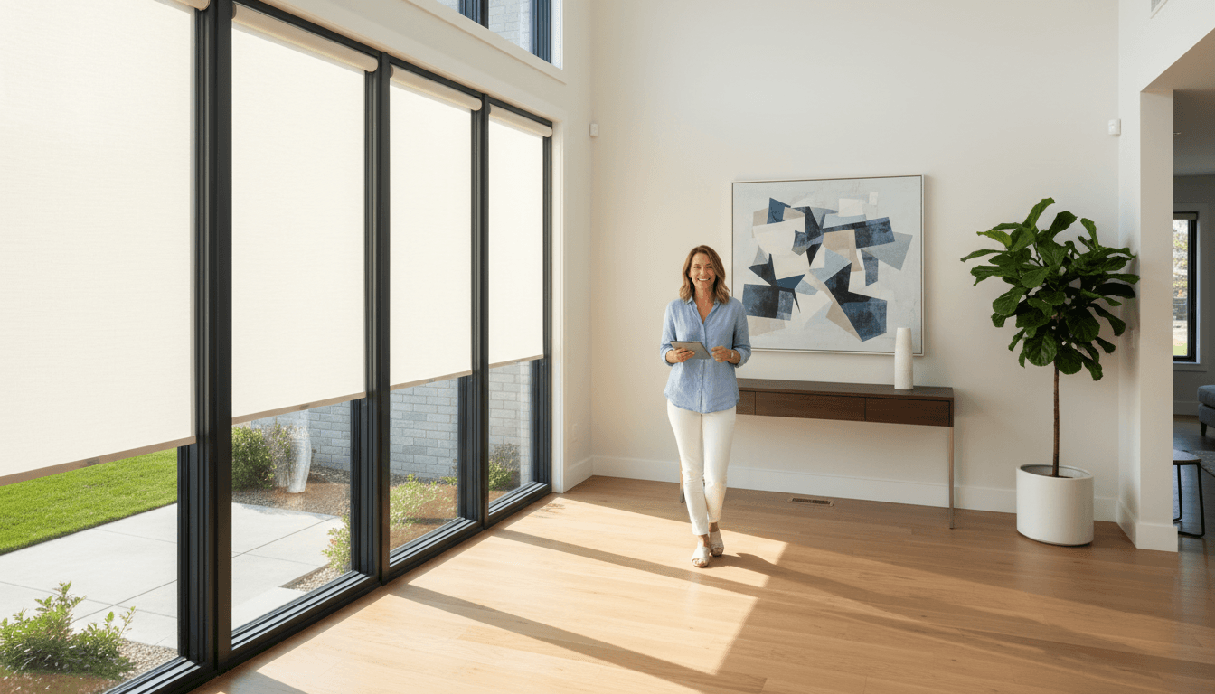 Façade rénovée d'une maison résidentielle moderne